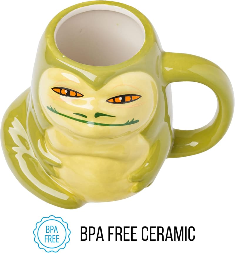 Star Wars Jabba the Hutt 3D Sculpted Mug, 20 oz