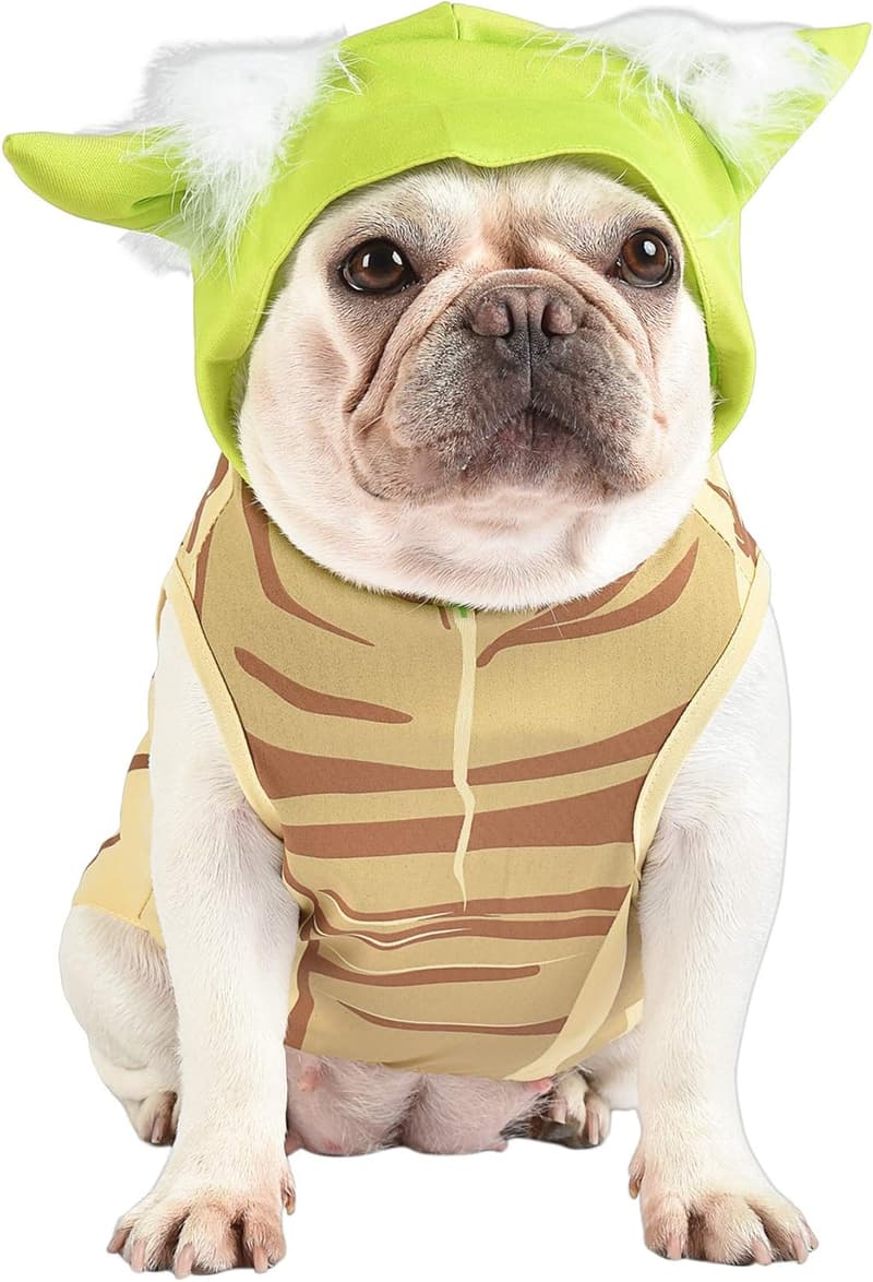 Star Wars Yoda Dog Costume with Hood