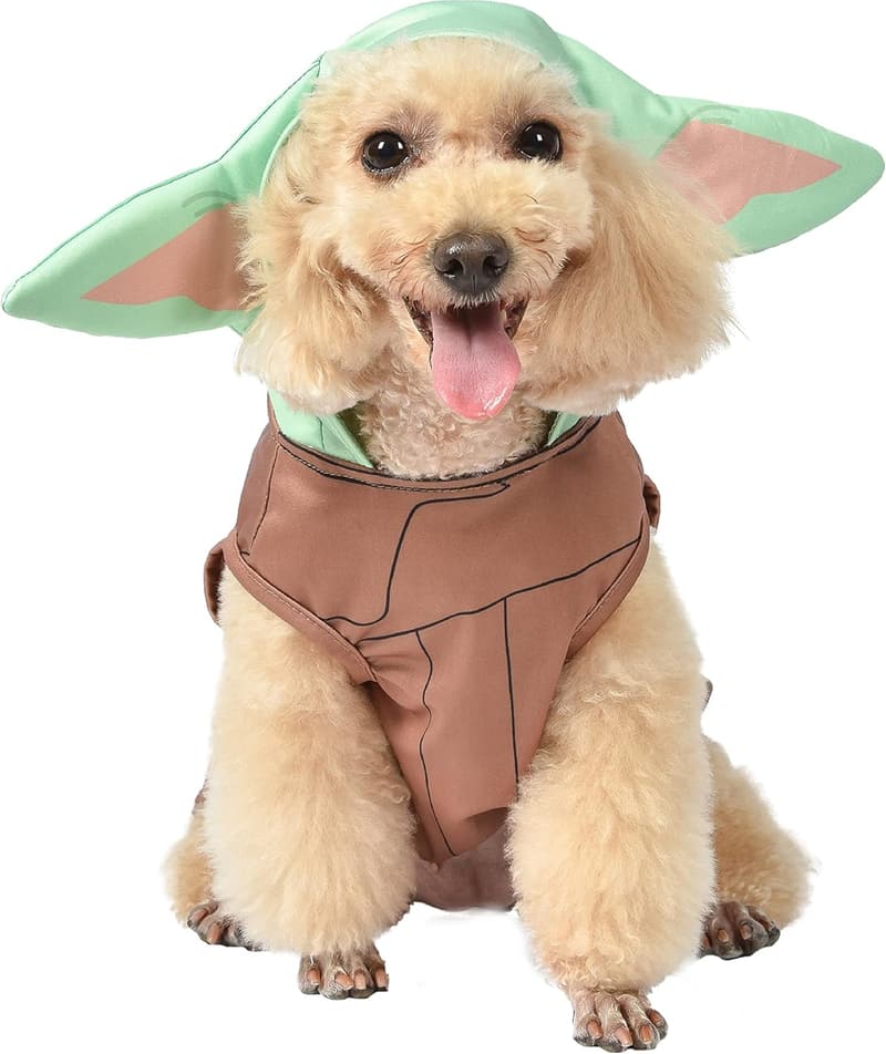 Halloween Star Wars Grogu Costume for Small Dogs