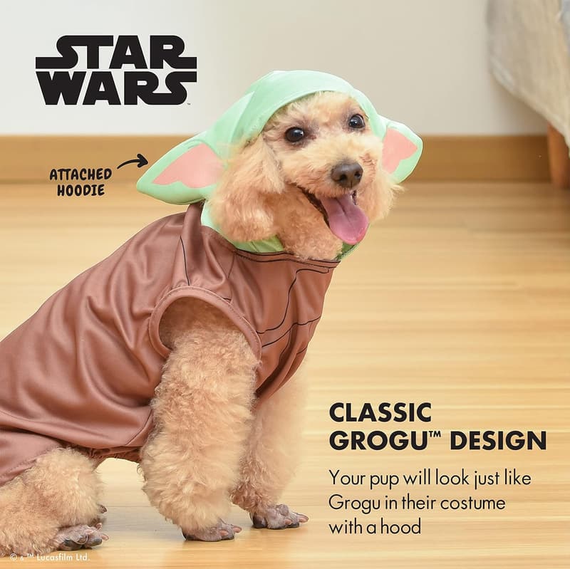 Halloween Star Wars Grogu Costume for Small Dogs