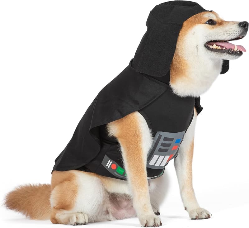 Darth Vader Halloween Costume for Large Dogs - Officially Licensed