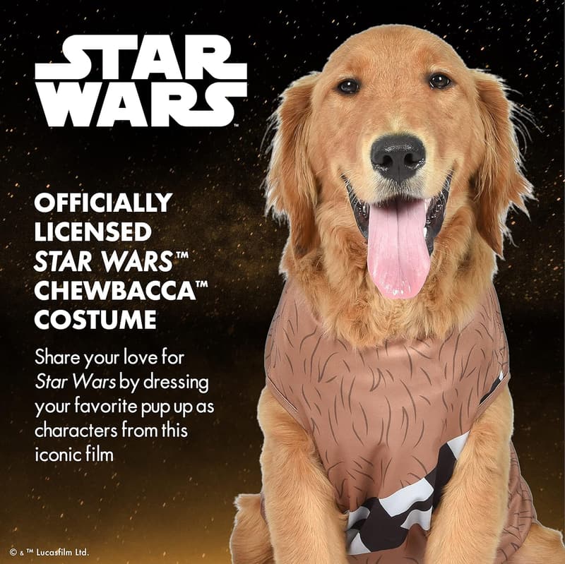 Halloween Chewbacca Costume for Medium Dogs