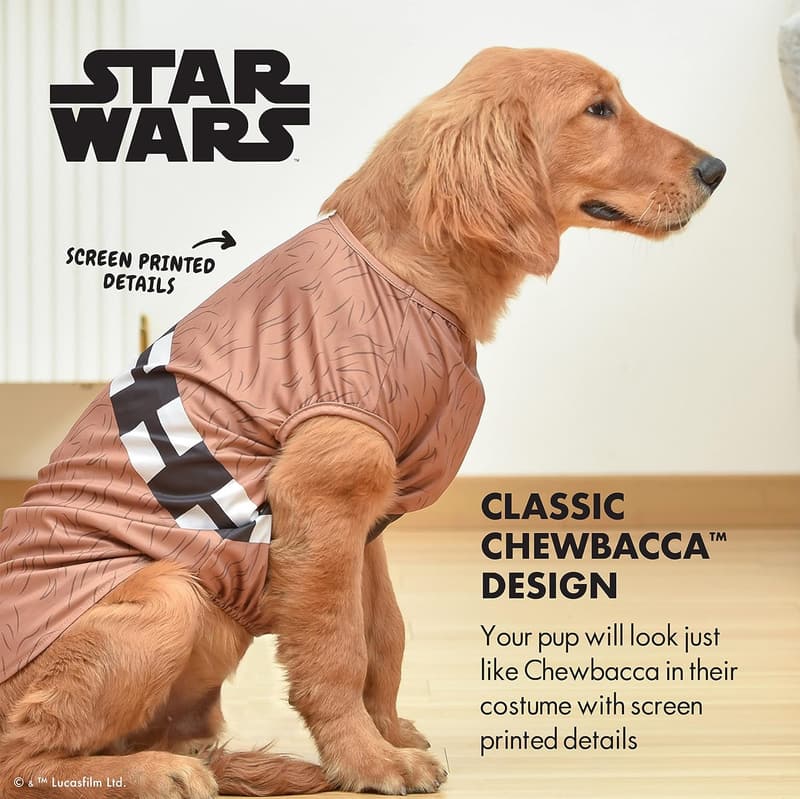 Halloween Chewbacca Costume for Medium Dogs