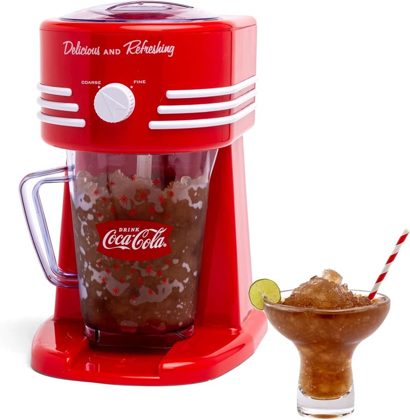 Coca-Cola 40-Ounce Frozen Drink Maker - Easy Clean, Red