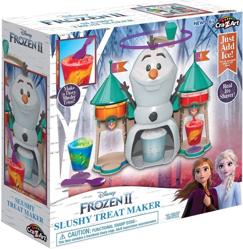 Disney Frozen II Slushy Maker with Ice Shaver & Molds