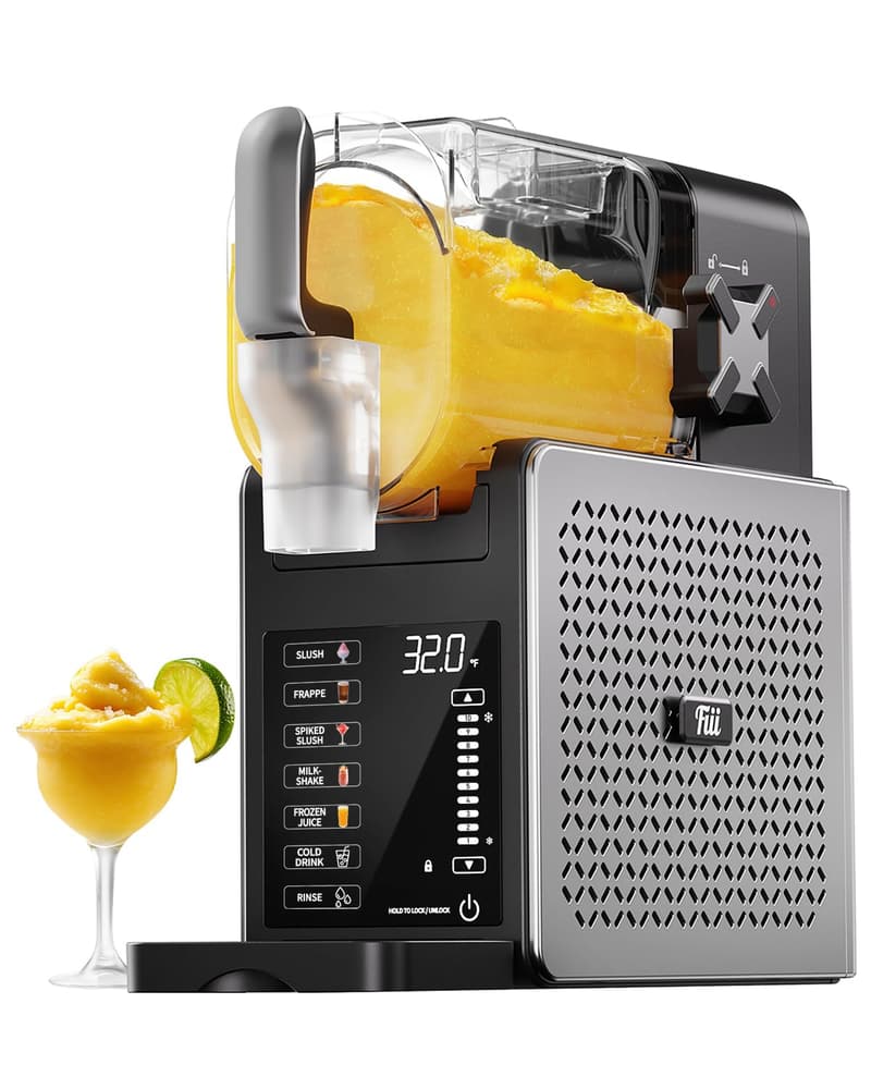 Home Slushy Machine - 92 oz, Auto-Clean, 6 Programs, LED Display