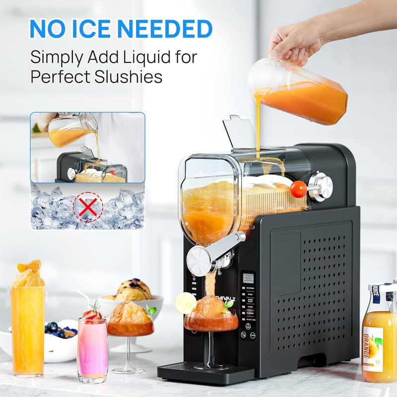 Home Slushie Machine with 88 oz Capacity & 6 Presets