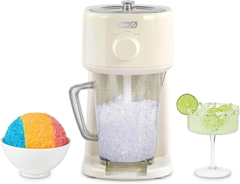 Multi-Purpose Ice Shaver Machine for Shaved Ice & Slushies