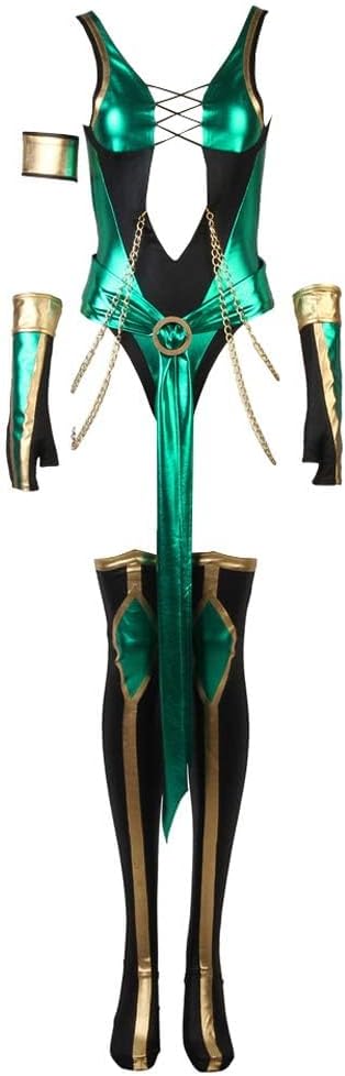 MK X Jade Cosplay Costume for Women