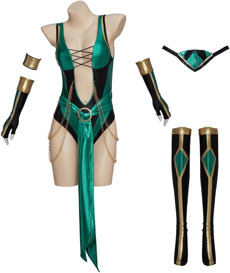 Sonya Blade Costume – Jade Kitana MK 11 Cosplay for Women