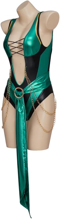 Sonya Blade Costume – Jade Kitana MK 11 Cosplay for Women