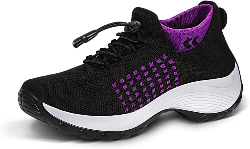 Breathable Orthopedic Sneakers for Women – Comfortable Slip-On Trainers