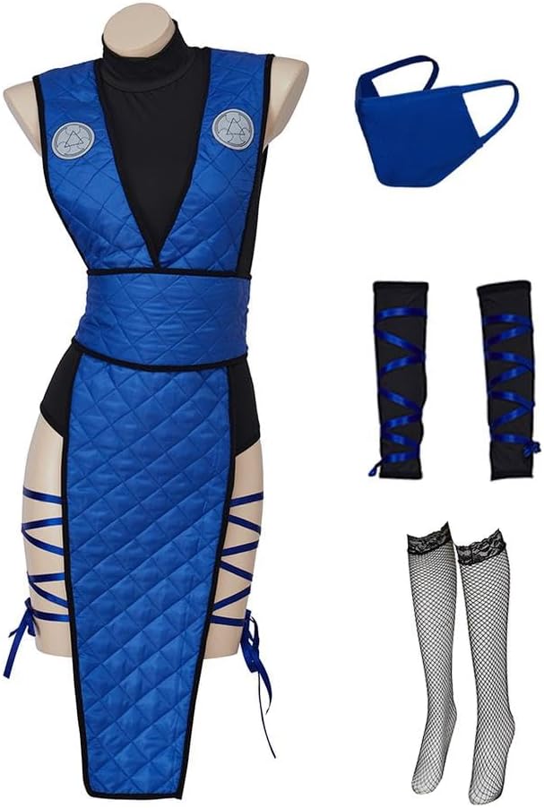 Female Scorpion Cosplay Costume with Mask