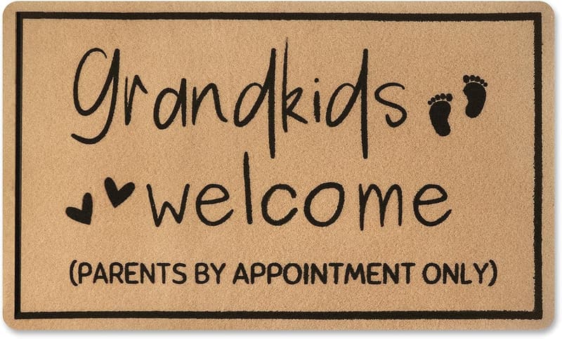 Mother's Day Doormat Gift for Grandma & Nana from Grandkids