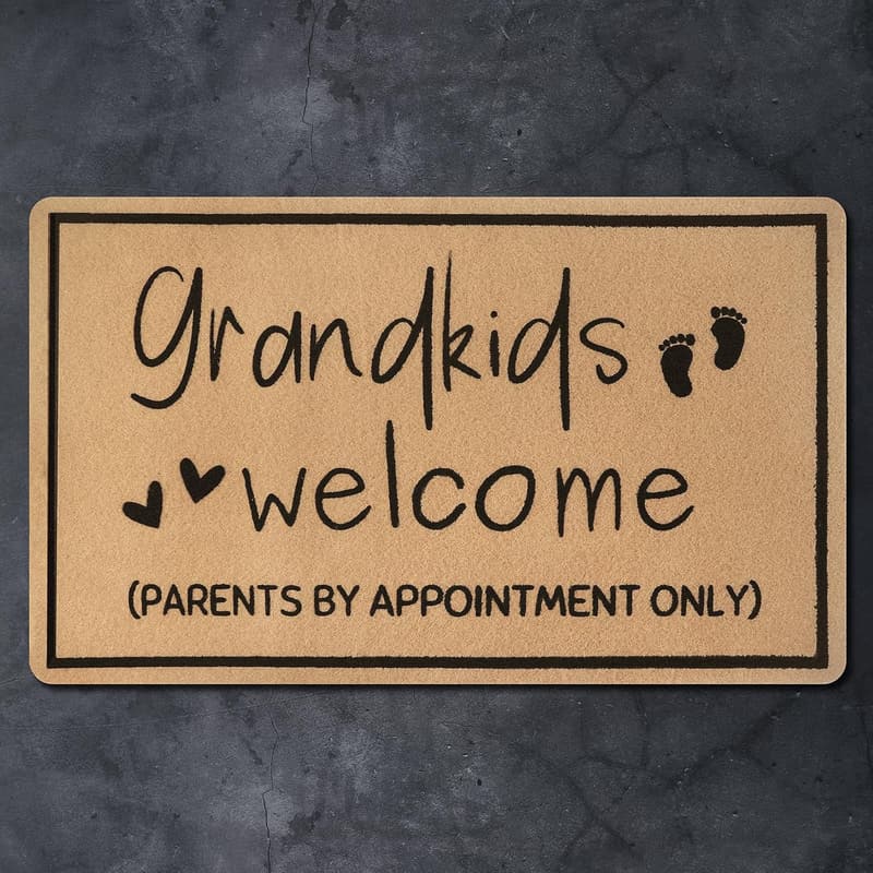 Mother's Day Doormat Gift for Grandma & Nana from Grandkids