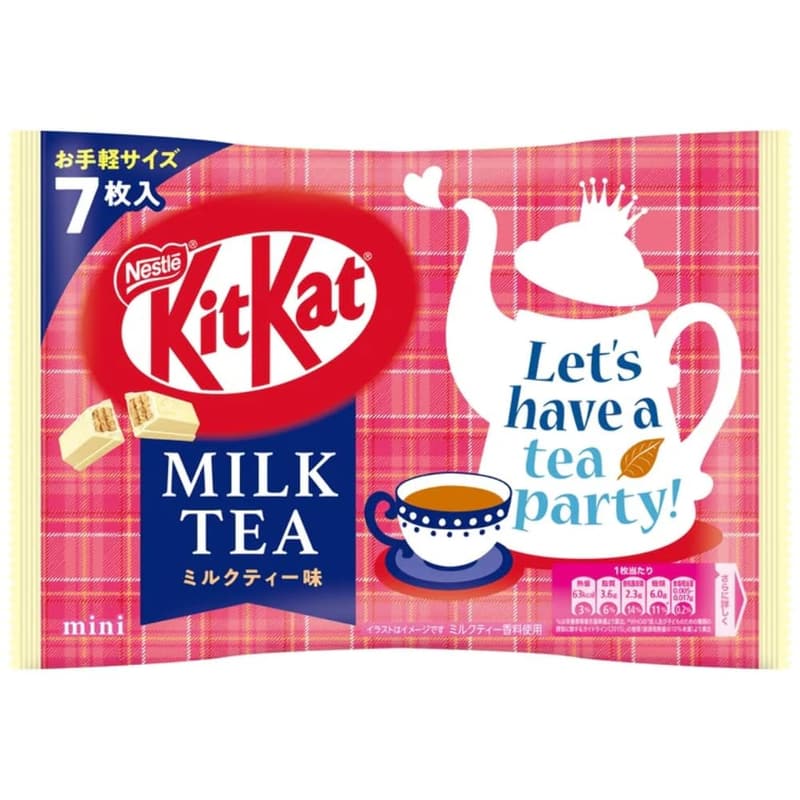 Kit Kat Mini Chocolate Milk Tea Flavor - Pack of 7
