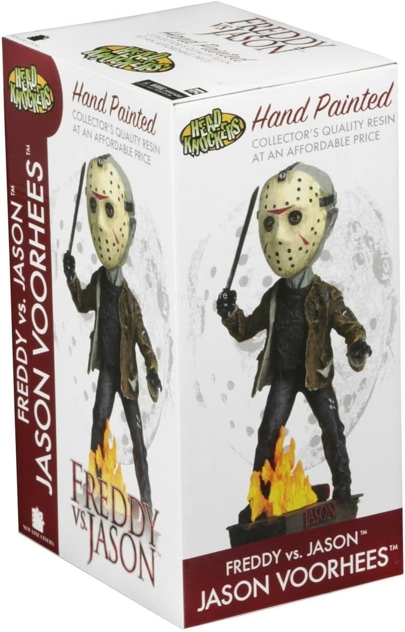 NECA Freddy vs. Jason Jason Voorhees Head Knocker Figurine