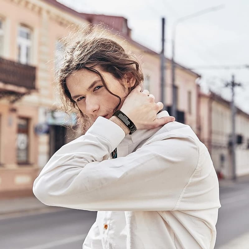 Personalized Stainless Steel Watch Band for Men