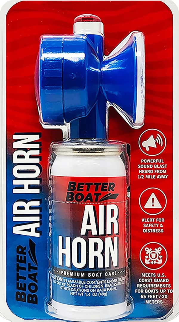 Loud Mini Air Horn for Boating and Walking Safety, 1.4oz