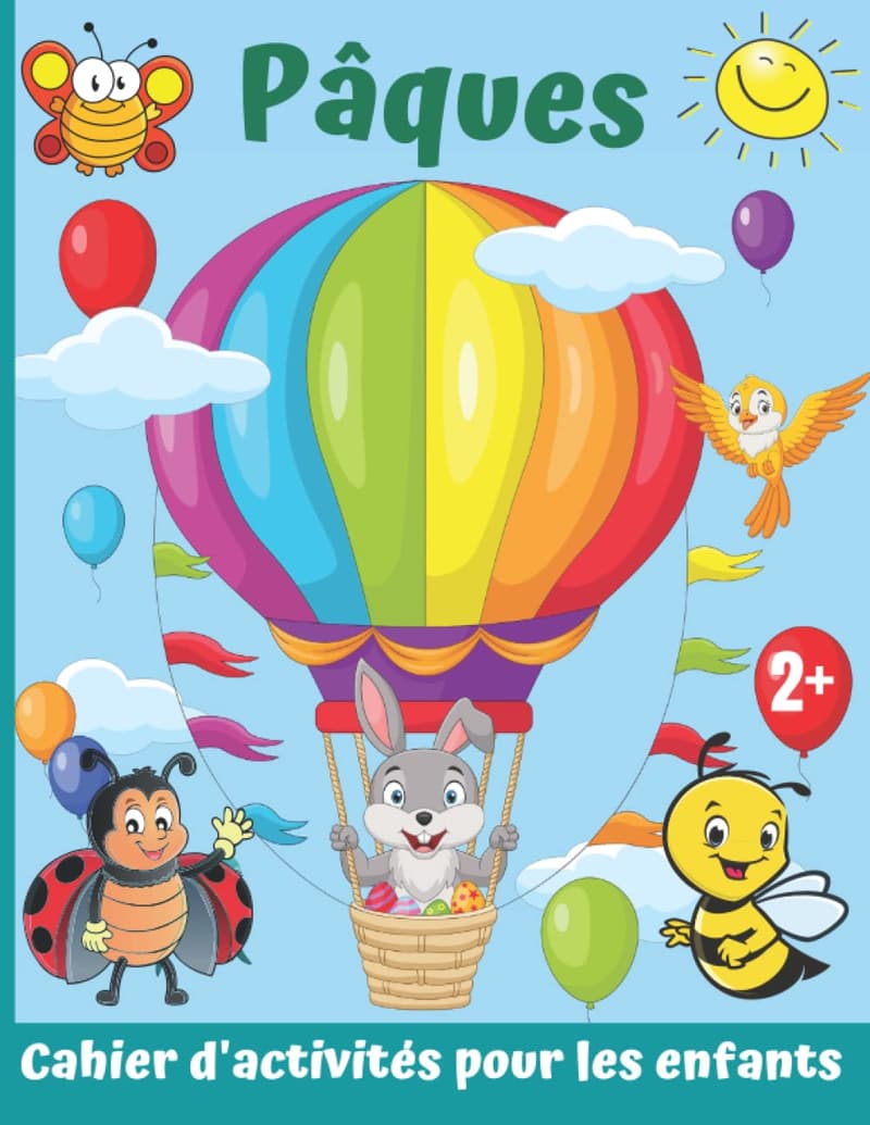 Easter Activity Book for Kids Ages 2-5: Games & Coloring
