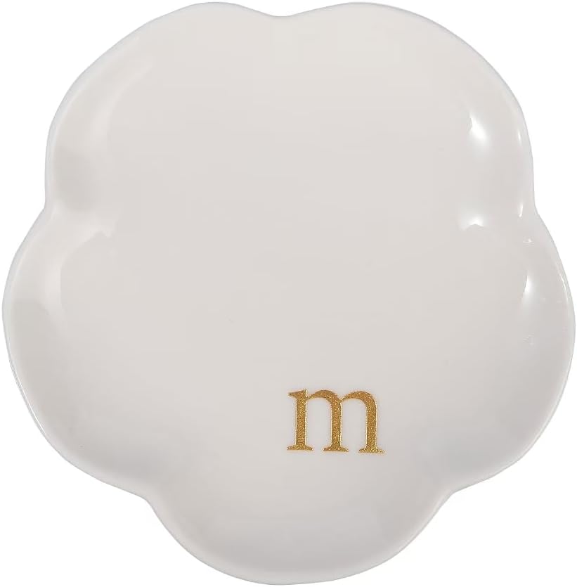 Birthday Ceramic Initials Ring Dish for Women