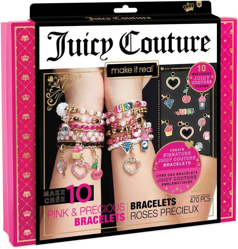 Tween Jewelry Making Kit - Pink & Precious Charm Bracelets