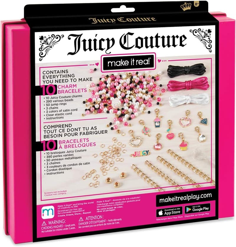 Tween Jewelry Making Kit - Pink & Precious Charm Bracelets