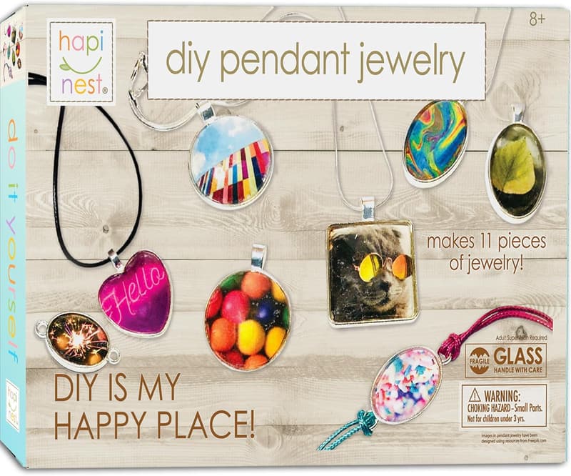 Jewelry Making Kit for Girls - Arts & Crafts with 11 Charms