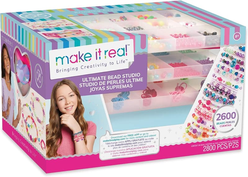 DIY Bead Jewelry Making Kit for Tween Girls