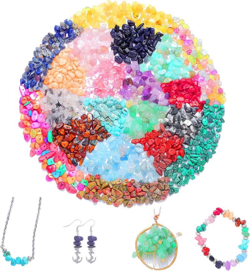 Jewelry Making Supplies Kit - 1587 PCS Beads & Tools