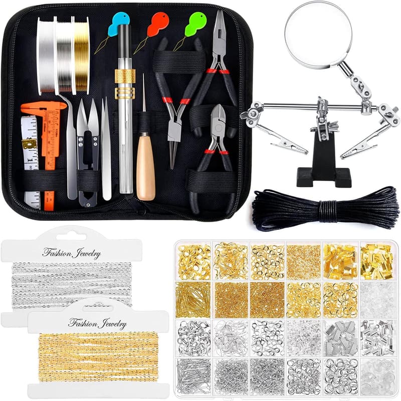 Jewelry Making Kit for Adults with Tools and Charms