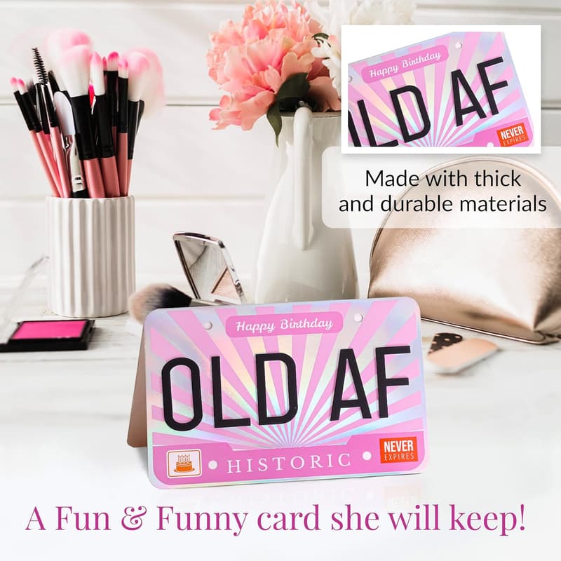 Funny Pop-Up Birthday Card for Mom, Sister, Wife, or Girlfriend