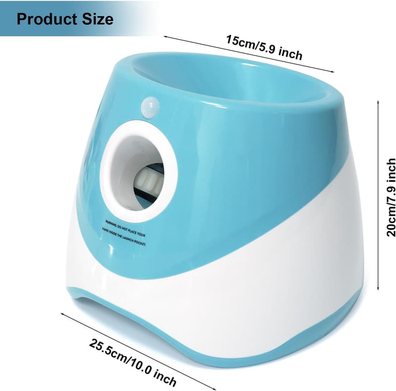 Automatic Ball Launcher for Small to Medium Dogs - 3 Distance Settings