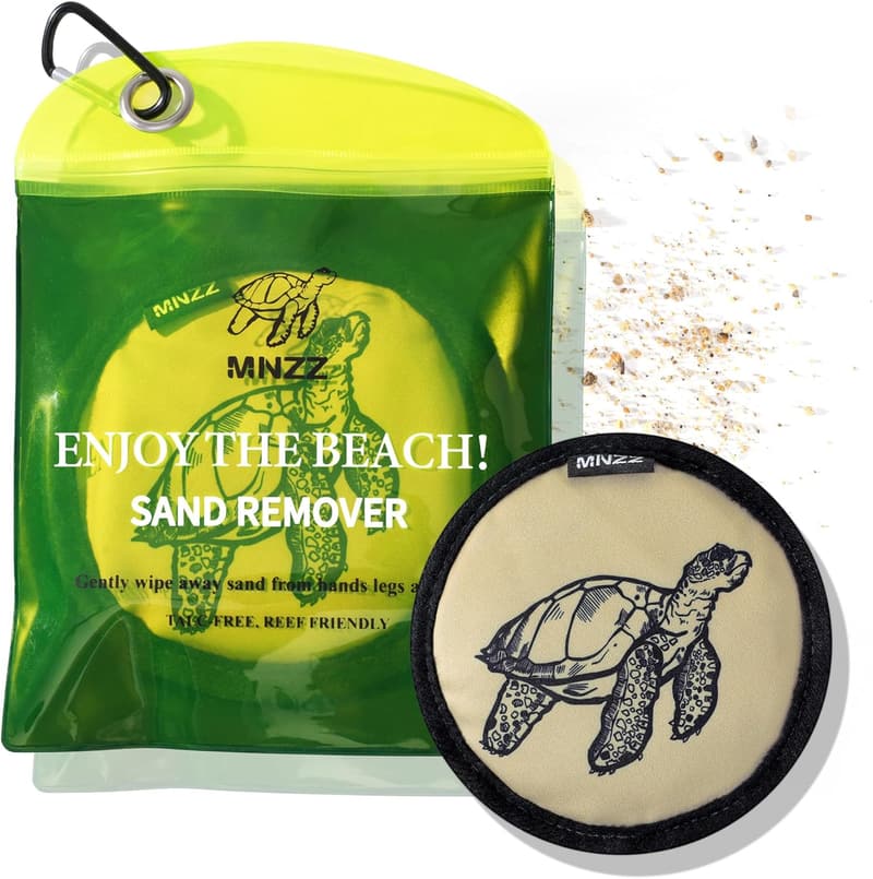 Beach Sand Remover Mitt - Essential for Summer Vacations