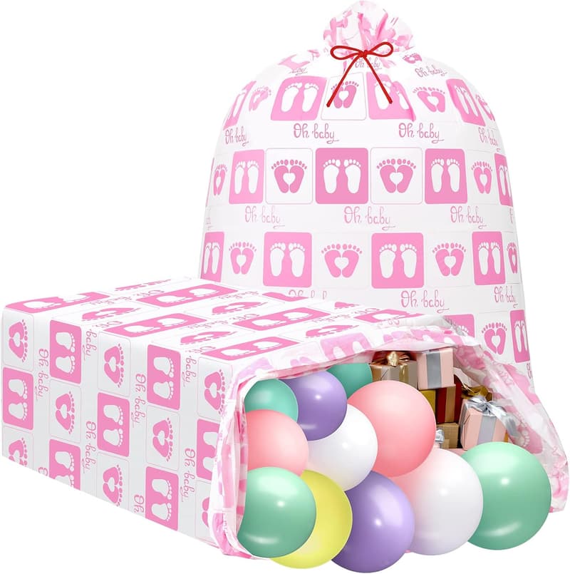Extra Large Jumbo Bike Gift Bags – Pink (2 Pcs, 80 x 60 in)