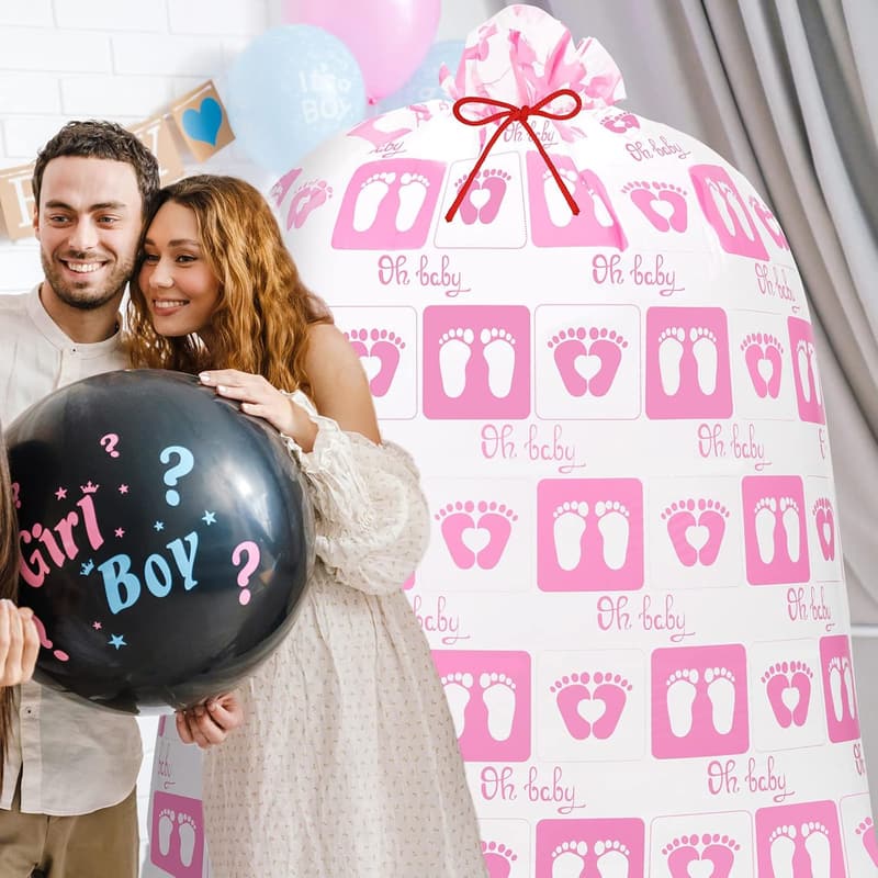 Extra Large Jumbo Bike Gift Bags – Pink (2 Pcs, 80 x 60 in)