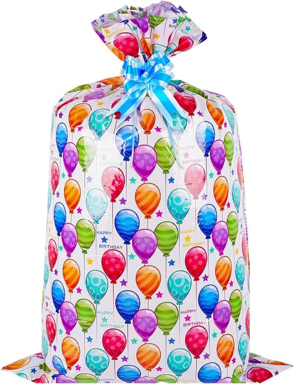 Jumbo Birthday Gift Bag with Bow - 60
