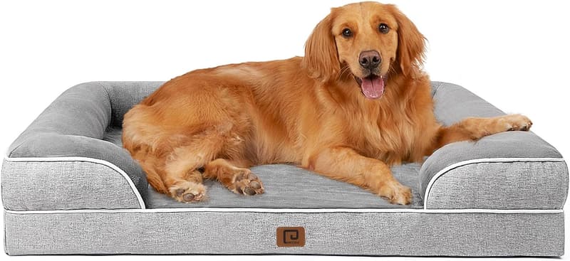 Extra Large Orthopedic Dog Bed with Waterproof Memory Foam