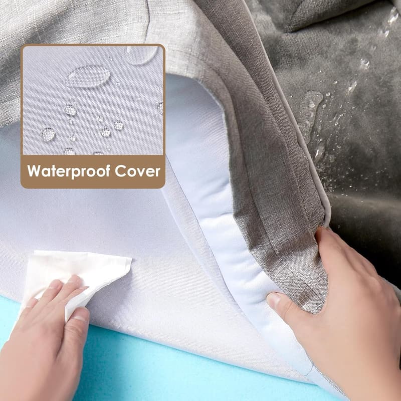 Extra Large Orthopedic Dog Bed with Waterproof Memory Foam