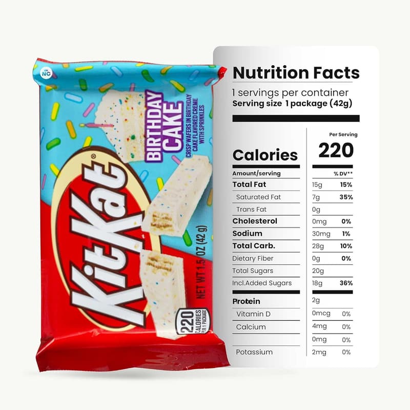 Kit Kat Variety Pack - 25 Assorted Chocolate Treats