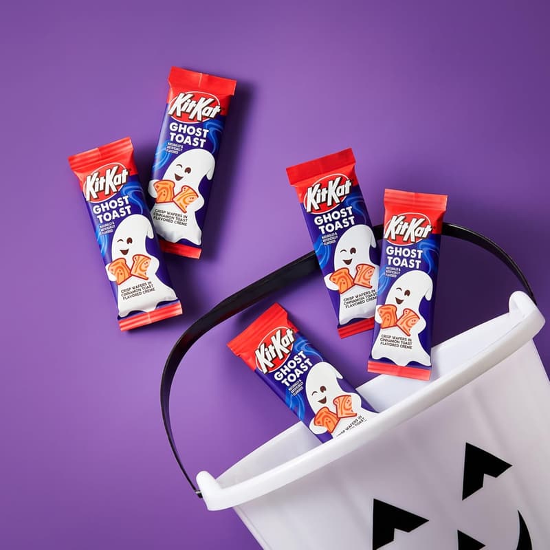Halloween KIT KAT Cinnamon Toast Creme Wafer Snack Bag, 9.8 oz