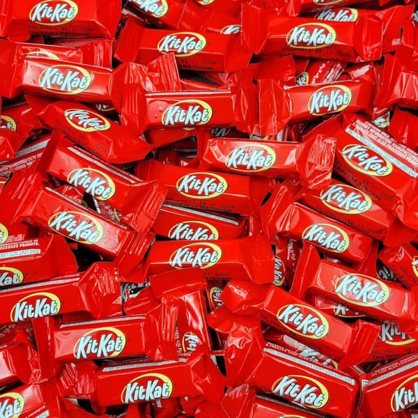 Bulk Pack of 75 Individually Wrapped Milk Chocolate Kit Kats