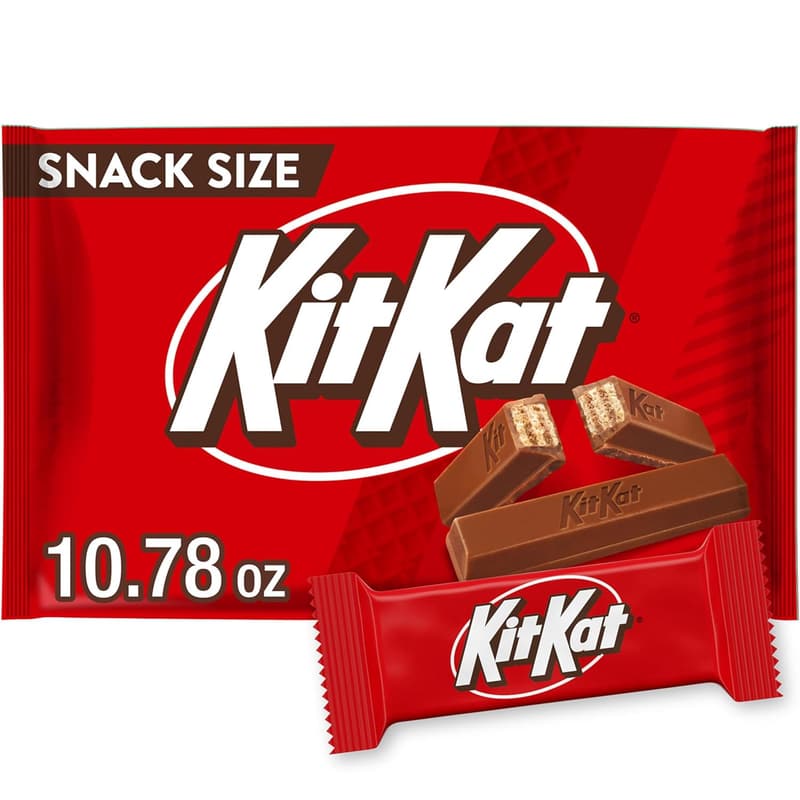 KIT KAT Milk Chocolate Wafer Snack Bag, 10.78 oz