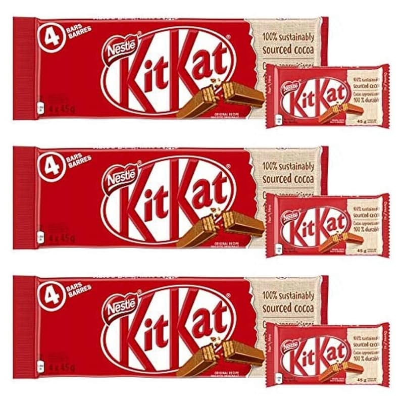 Kit Kat Milk Chocolate 4-Finger Multipack - 3-Pack