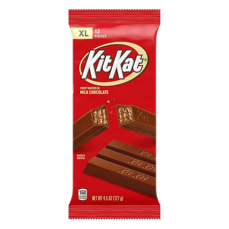 KIT KAT Milk Chocolate Wafer Bars, 4.5 oz (12 Count)