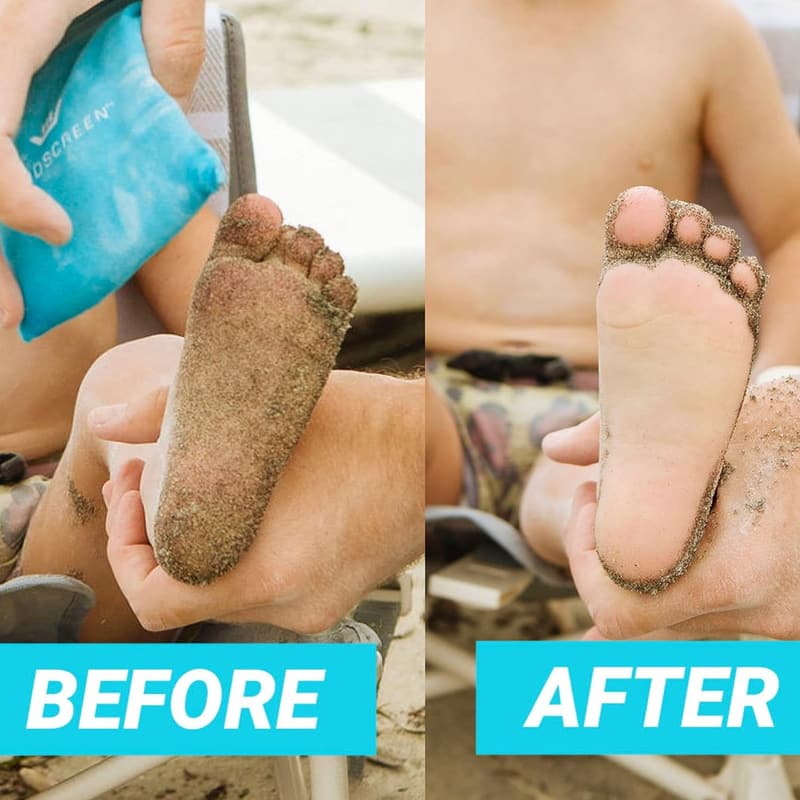 Sand Removal Bag | Talc-Free & Reef Friendly | Family Use
