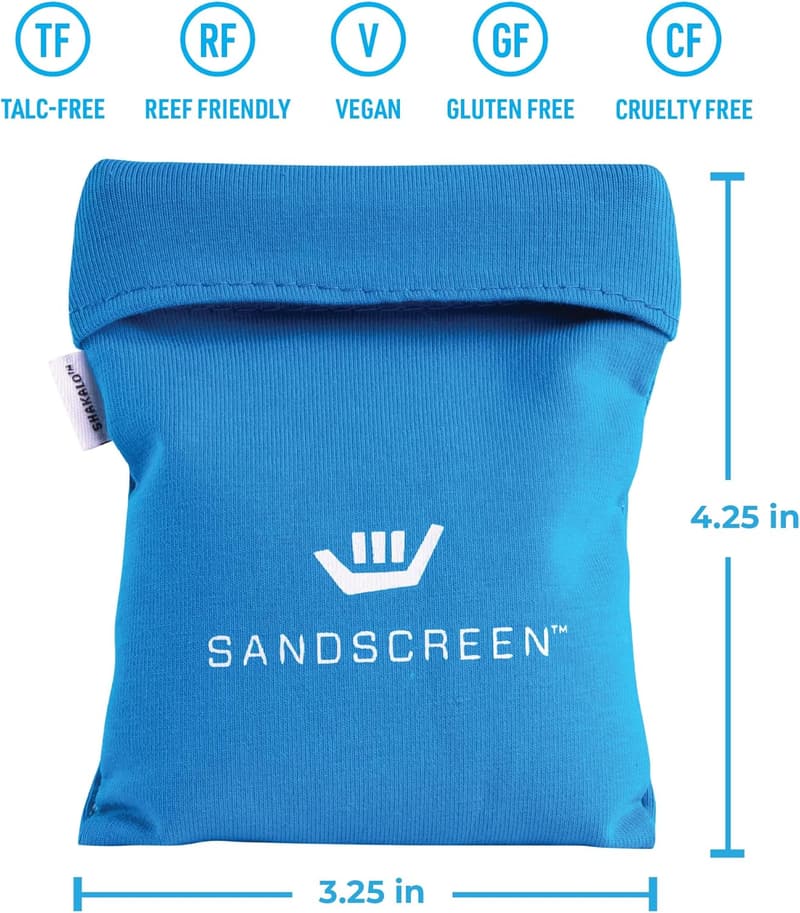 Sand Removal Bag | Talc-Free & Reef Friendly | Family Use