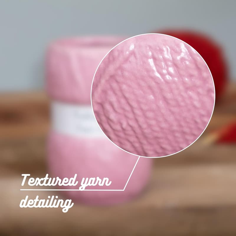 Knitting Mug with Yarn Detail | Perfect Gift for Her