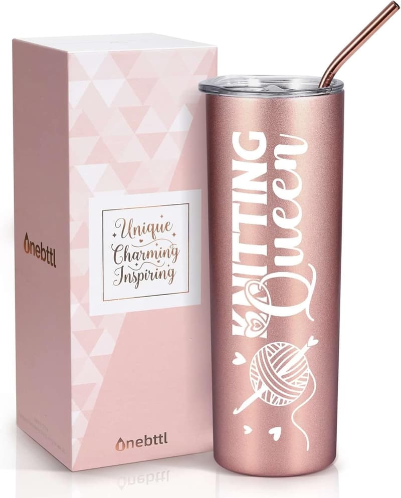 Crochet Lover's Birthday Gift - 20oz Stainless Steel Tumbler