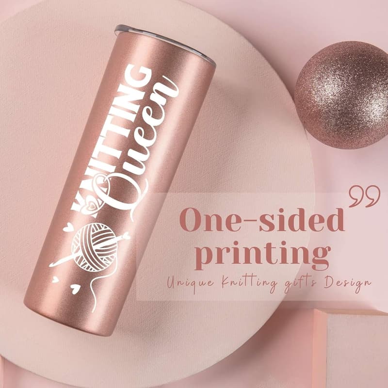 Crochet Lover's Birthday Gift - 20oz Stainless Steel Tumbler
